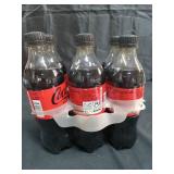 Coca-Cola Zero Sugar Sugar-Free Soda Pop  16.9 fl oz Bottles  6 Pack