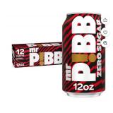 Mr. Pibb Zero Sugar Cherry Soda Pop Fridge Pack Cans, 12 fl oz, 12 Pack