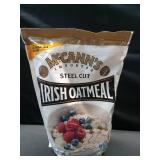 McCann s Irish Oatmeal  Traditional Steel Cut Oats  28 Ounce Bag - Retail: $22