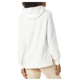 Amazon Essentials Women's Fleece Hooded Tunic Sweatshirt, Ivory, X-Large - Retail: $12