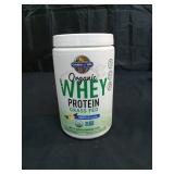 Organic Whey Protein  Grass-Fed  Vanilla  13.33 oz (378 g)  Garden of Life - Retail $34
