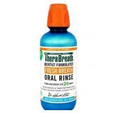 TheraBreath Fresh Breath Alcohol-Free Mouthwash  Mouth Rinse for Adults  Icy Mint  16 fl oz