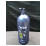 Suave Men Citrus Rush 3-in-1 Shampoo  Conditioner & Body Wash  Daily Clean  Citrus & Sandalwood  40 fl oz