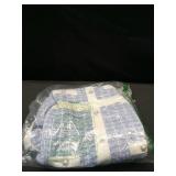 ZESICA Women's 2025 Summer Sleeveless Mini Dress Crewneck Button Knit Color Block Bodycon Party Short Dresses with Pockets,Blue,Small - Retail: $40