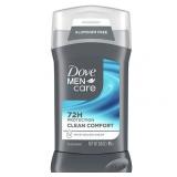 Dove Men+Care Deodorant Stick for Men Clean Comfort Aluminum Free with Moisturizing Cream  3 oz