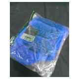 UPF 50+ Women's Ruffle Sarongs Beach Wrap Cover Up Swimwear Bikini Bottoms High Waisted Tankini Swim Skirts Swimdress Royal Blue Size XS-S - Retail: $29