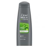 Dove Men+Care Fresh Clean 2-in-1 Shampoo and Conditioner with Caffeine and Menthol  12 fl oz