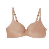Intimissimi Woman's Adele Wireless Boost Triangle Bra in Ultralight Microfiber in Natural, Size 34D - Retail: $65