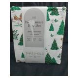 Full 400 Thread Count Christmas Holiday Performance Sheet Set Winter Scene - Threshold - Retail: $45