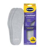 Dr Scholls Go Sockless! Cushioning Insoles for Women Men Unisex, 3 Pairs, Trim to Fit - Absorbs Moisture to Keep Feet Dry, Shoe Inserts for Women Men with Plush Terry Cloth Layer for Added Comfort Sho
