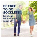 Dr Scholls Go Sockless! Cushioning Insoles for Women Men Unisex, 3 Pairs, Trim to Fit - Absorbs Moisture to Keep Feet Dry, Shoe Inserts for Women Men with Plush Terry Cloth Layer for Added Comfort Sho