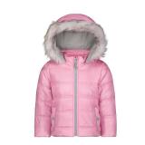 Jessica Simpson Two-Piece Girl's Heavyweight Snowsuit Set: Snow Bib & Puffer Ski Jacket Combo Toddlers Essential Winter Wear (Lilac, 10-12) - Retail $100