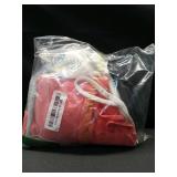 Amazon Essentials Women's Slim-Fit Camisole, Pack of 4, Coral Orange/Light Grey Heather/White, Medium - Retail: $20