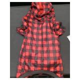 Plaid Dog Hoodie Sweatshirt Sweater for Extra Large Dogs Cat Puppy Clothes Coat Warm and Soft(XXL) - Retail: $14