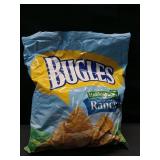 Bugles Crispy Corn Snacks  Hidden Valley Ranch  Family Size Snack Bag  14.5 oz Bugles - Retail: $14