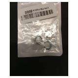 XUKEKOY 6pcs Fake Septum Clicker Nose Ring Rhinestone Non Piercing Hanger Clip Body Jewelry