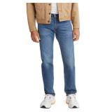 Levi's Men's 505 Regular Fit Jeans, Fremont Drop Shot-Medium Indigo, 36W x 32L - Retail: $60