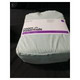 Queen Microfiber Sheet Set Mint - Room Essentials: Polyester, 170 Thread Count, Includes 2 Pillowcases & Fitted Sheet - Retail: $25