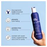 milk_shake cold brunette shampoo | toning shampoo with blue pigment to neutralize orange and red in brunette hair | strengthens, boosts shine, and extends color | SLS/SLES-free | 10.1 Fl Oz (300 ml) -