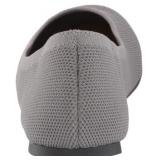 Amazon Essentials Women's Comfortable Knit Ballet Flats, Light Grey, 9.5 - Retail: $26