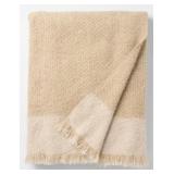 50x60 Tonal Woven Boucle Throw Blanket - Retail: $30
