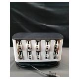 Remington Shine Therapy Argan Oil & Keratin Treated Hot Rollers Set, Professional Hair Curlers for Setting All Hair Lengths from Short and Medium to Long - Retail: $45