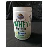 Garden of Life Grass Fed Whey Protein Powder Vanilla - 21g Protein for Women & Men + Probiotics - 12 Servings - Gluten Free, Non GMO, Kosher, Humane - Retail: $30