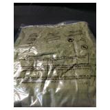 Dokotoo Dresses for Women 2026 Elegant Hollow Out Eyelet Tie Front Cotton Dress Short Lantern Sleeve V-Neck Embroidered Summer Green Dress Plus Size A Line Cotton Dresses Small - Retail: $40