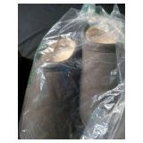 Amazon Essentials Men's Sherpa Clog Slippers, Grey, 11 - Retail: $23