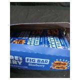 Nature's Bakery Whole Wheat Fig Bars, Blueberry, Real Fruit, Vegan, Non-GMO, Snack bar, Twin packs- 12 count