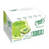 True Lime 500ct (Pack of 1) - Water Enhancer - Bulk Dispenser - 0 Calorie Drink Mix Packets For Water - Sugar Free Lime Flavoring Powder Packets
