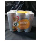 V8 +Energy Peach Mango Juice Energy Drink  8 fl oz Can  6 Count