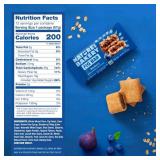 Nature's Bakery Whole Wheat Fig Bars, Blueberry, Real Fruit, Vegan, Non-GMO, Snack bar, Twin packs- 12 count