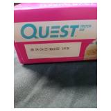Quest Nutrition Birthday Cake Protein Bars, 20g Protein, 1g Sugar, 4g Net Carbs, Gluten Free, Keto Friendly, 12 Count - Retail: $26