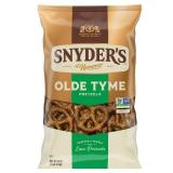 SYNDER'S OF HANOVER, OLDE TYME PRETZELS 1LB bag