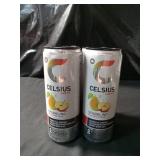 CELSIUS Sparkling Fuji Apple Pear Functional Energy Drink - 12 fl oz Can (4PACK)