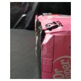 Dr Pepper Zero Sugar Strawberries and Cream Soda Pop  12 fl oz  12 Pack Cans