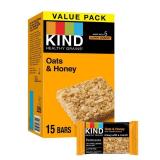 KIND Healthy Grains Bars Oats & Honey - 18oz/15ct - Retail: $23