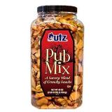 Utz Pub Mix, 42 Oz. Barrel, Savory Snack Mix with a Blend of Crunchy Flavors for a Tasty Party Snack, Resealable Container, Trans-Fat Free and Kosher Certified - Retail: $17