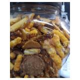 Utz Pub Mix, 42 Oz. Barrel, Savory Snack Mix with a Blend of Crunchy Flavors for a Tasty Party Snack, Resealable Container, Trans-Fat Free and Kosher Certified - Retail: $17