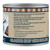 Double Donut Coffee Classic Bulk Hot Chocolate Mix, Rich Hot Cocoa 12 Ounce Canister, Hot Chocolate Powder - Retail: $12