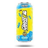 GHOST Zero Sugar Energy Drink  SOUR PATCH KIDS Blue Raspberry  16 oz Can  12 Pk (NO VISABLE DATE)  - Retail: $50