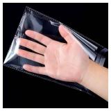 Handmd 200 Pcs Clear Resealable Cellophane Bags,Self Adhesive Sealing OPP Plastic Food Treat Cello Bags Great for Small Cookie,Candy, jewelry, Gift Wrapping (5'x6.7')