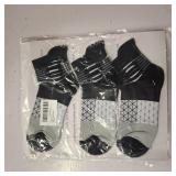 IRAMY Compression Ankle Support Socks Coolmax Wicking Cushioned Athletic Plantar Fasciitis Relief Men Women 2/3/6 Pairs