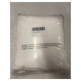 Leaf Jacquard Back Tab Curtains - White - 2x50x120