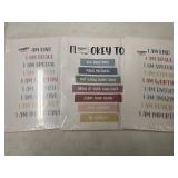 3 Pack of Boho Modern Canvas Framed Wall Art Print - Inspirational Affirmations - Multicolour 0324 - 15'L x 11.4'W - Living Room, Bedroom, Bathroom, Office Decor