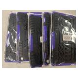 FIVE CASES - for Kindle Fire Max 11 inch Tablet 2023 Release,Kickstand Heavy Duty Armor Defender Cover (Purple-)