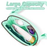 LOT OF 39 - of Fanny Pack Belt Bag Crossbody Bags with Initials Letter Patch Trendy Stuff for Teens Cute Stuff Birthday Gifts for Teenager Girls | Light Green, Letters Vary