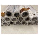 18 ROLLS - of Heroad Blue Peel and Stick Wallpaper French Floral Contact Paper for Cabinet Drawers Vintage Self Adhesive Removable Wall Paper for Bedroom Bathroom Stick on Walls Decor Vinyl Roll 17.3'