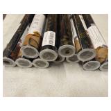 11 ROLLS - of Heroad Peel and Stick Wallpaper Black Contact Paper Gold Floral Wallpaper Modern Boho Removable Contact Paper for Cabinets Drawers Bedroom Self Adhesive Vinyl Papel Tapiz para Pared 118'